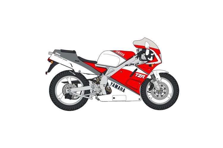 1:12 Hasegawa 21776 Yamaha TZR250 3MA Late Version &ndash; Japanese Motorcycle - Has21776 3 - HAS21776