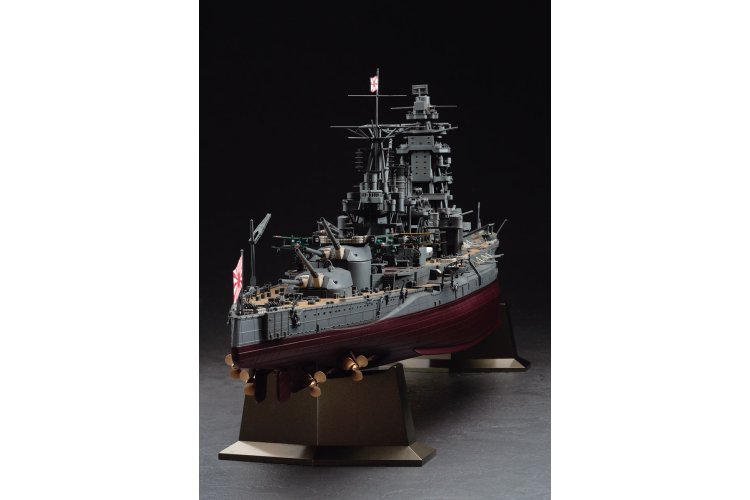 1:350 Hasegawa 40073 IJN Nagato - Battle of Leyte Gulf WWII - Nagato-klasse - Japans Slagschip - Has40073 4 - HAS40073