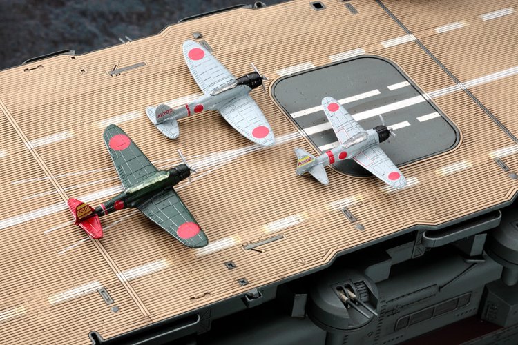1:350 Hasegawa 40124 Navy Aircraft Carrier Akagi &ndash; Pearl Harbor Attack WWII &ndash; Japanese Aircraft Carrier - Has40124 8 - HAS40124