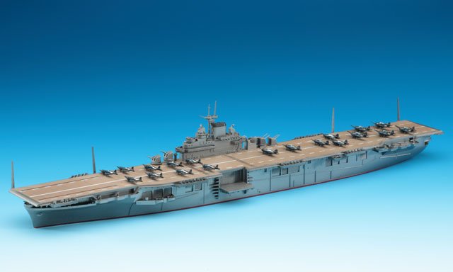 1:700 Hasegawa 49707 USS Essex CV-9 WWII - Essex-klasse - Water Line Series - Amerikaans Vliegdekschip - Has49707 2 - HAS49707