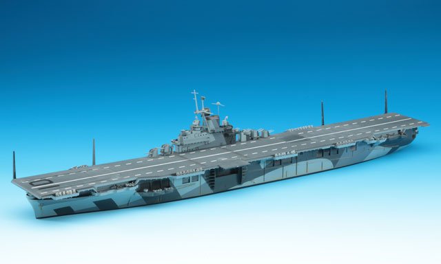 1:700 Hasegawa 49709 USS Yorktown II WWII &ndash; Essex-Class &ndash; Water Line Series &ndash; American Aircraft Carrier - Has49709 2 - HAS49709