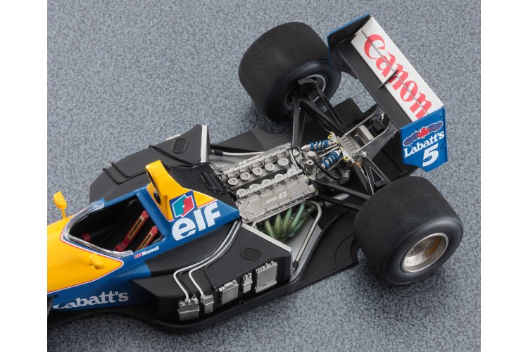 1:24 Hasegawa 51156 Williams FW14 - Metalen Motordetails - Formule 1 Auto - Has51156 4 - HAS51156