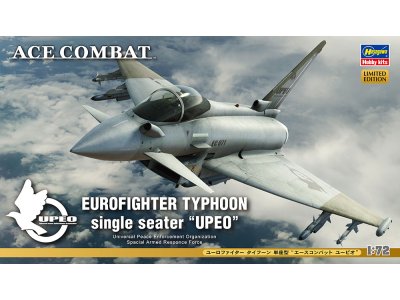 1:72 Hasegawa 52155 Ace Combat Eurofighter Typhoon Single Seater UPEO - Europese Straaljager - Has52155 1 - HAS52155