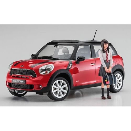1:24 Hasegawa 52359 MINI Cooper Countryman All-4 met Figuur - Has52359 1 - HAS52359