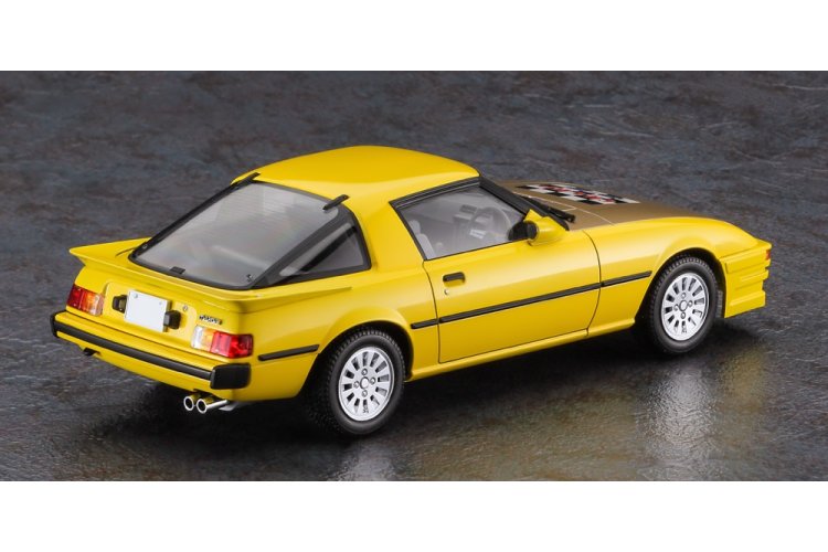 1:24 Hasegawa 52434 Mecha-Doc Animation 40th Mazda Savanna Champ RX-7 - Comic Version - Car - Has52434 3 - HAS52434