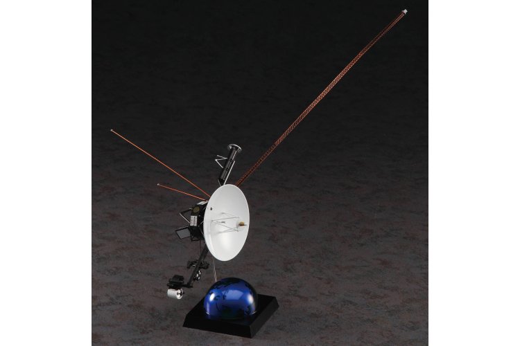 1:48 Hasegawa 52435 Voyager Onbemande Ruimtesonde met Missiepatch - Ruimtevoertuig - Has52435 2 - HAS52435