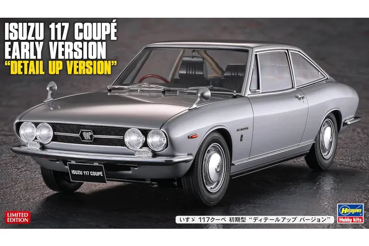1:24 Hasegawa 52439 Isuzu 117 Coupe - Vroege Versie - Detail-Up Versie - Auto - Has52439 1 - HAS52439
