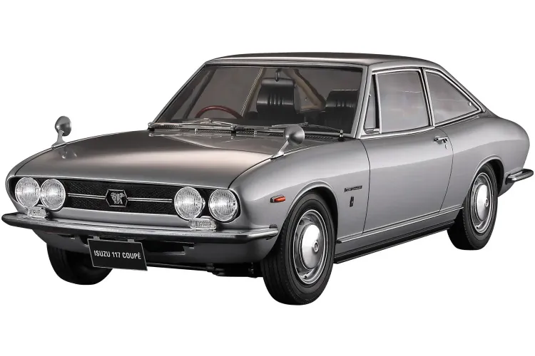 1:24 Hasegawa 52439 Isuzu 117 Coupe - Vroege Versie - Detail-Up Versie - Auto - Has52439 2 - HAS52439