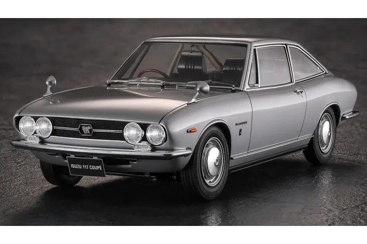 1:24 Hasegawa 52439 Isuzu 117 Coupe - Vroege Versie - Detail-Up Versie - Auto - Has52439 3 - HAS52439