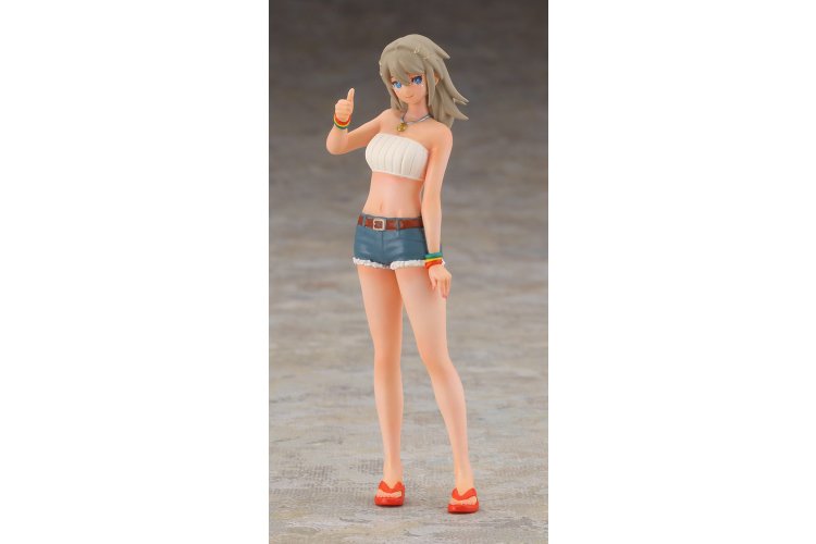 1:24 Hasegawa 52458 Volkswagen Type 2 Delivery Van &ndash; Lucy McDonnell with Figure &ndash; German Car - Has52458 4a - HAS52458