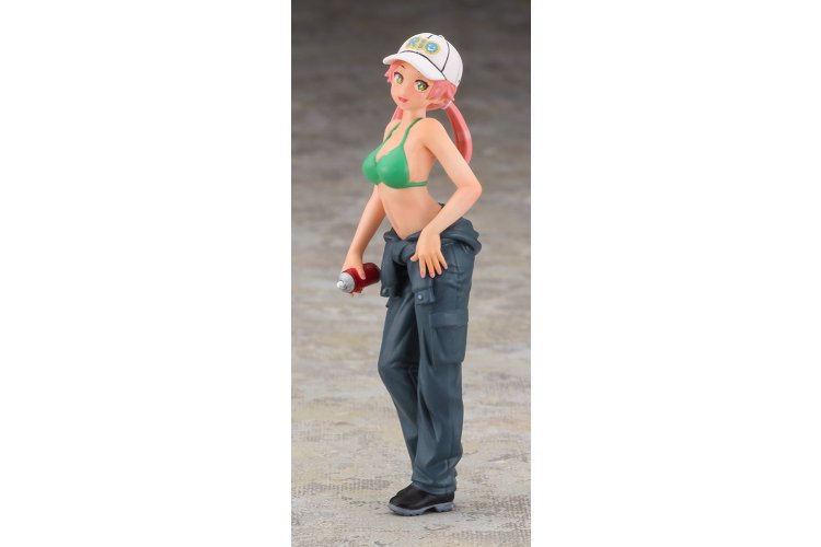 1:24 Hasegawa 52465 Egg Girls Volkswagen Beetle Type 1 - 1966 Rio Asaka met Figuur - Auto - Has52465 4 - HAS52465