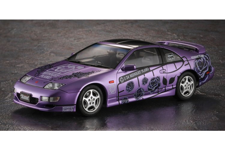 1:24 Hasegawa 52471 Tokyo Xtreme Racer - Nissan Fairlady Z Z32 Version R Twin Turbo 2by2 - Midnight Plamo - Has52471 2 - HAS52471