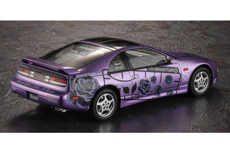 1:24 Hasegawa 52471 Tokyo Xtreme Racer - Nissan Fairlady Z Z32 Version R Twin Turbo 2by2 - Midnight Plamo - Has52471 3 - HAS52471
