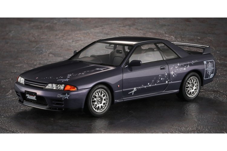 1:24 Hasegawa 52472 Tokyo Xtreme Racer - Nissan Skyline GT-R BNR32 Plamos - Japanse Auto - Has52472 2 - HAS52472