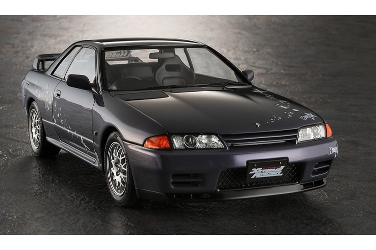 1:24 Hasegawa 52472 Tokyo Xtreme Racer - Nissan Skyline GT-R BNR32 Plamos - Japanse Auto - Has52472 5 - HAS52472