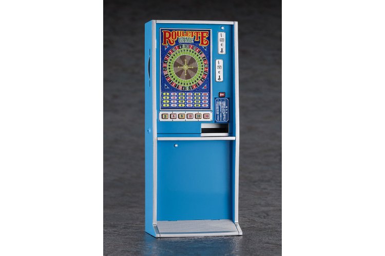 1:12 Hasegawa 62015 Candy Shop Roulette Machine Cabinet &ndash; Japanese Arcade Game &ndash; Diorama - Has62015 2 - HAS62015