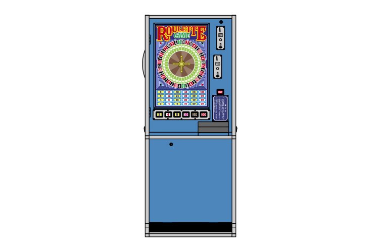 1:12 Hasegawa 62015 Candy Shop Roulette Machine Cabinet &ndash; Japanese Arcade Game &ndash; Diorama - Has62015 8 - HAS62015