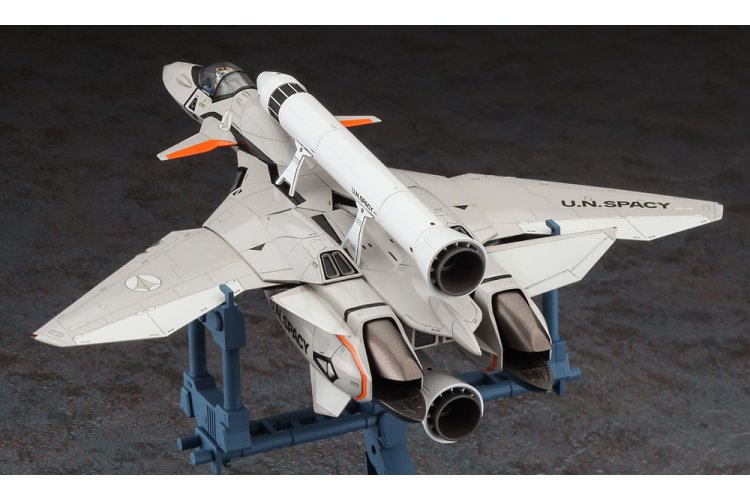 1:72 Hasegawa 65891 Macross Plus VF-11B Thunderbolt met Raketbooster - Science Fiction Ruimtejager - Has65891 3 - HAS65891