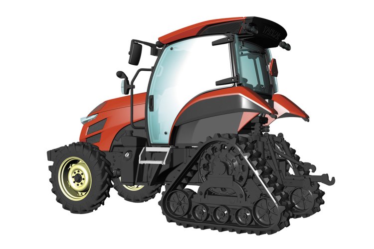 1:35 Hasegawa 66104 Yanmar Tractor YT5113A -Delta-rupsaandrijving Specificatie - Landbouwtractor - Has66104 6 - HAS66104