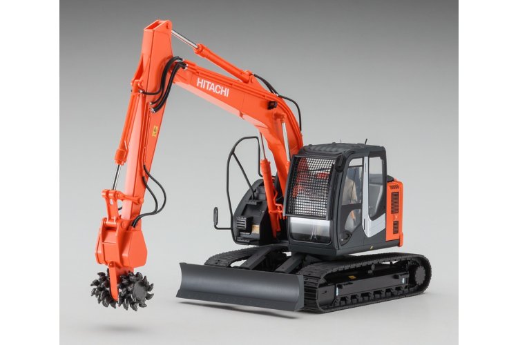 1:35 Hasegawa 66111 Hitachi Constructie Graafmachine Zaxis 135US met Sloopkoppen - Has66111 2 - HAS66111