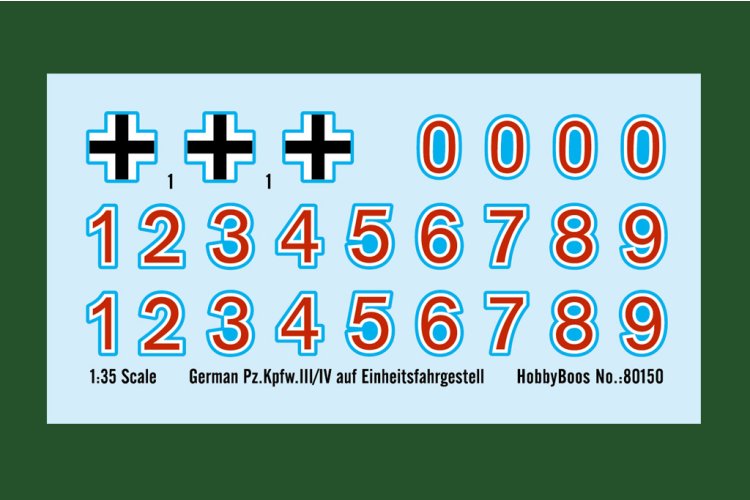 1:35 HobbyBoss 80150 German Pz.Kpfw.III/IV auf Einheitsfahrgestell Tank - Hbs80150 3 1 - HBS80150