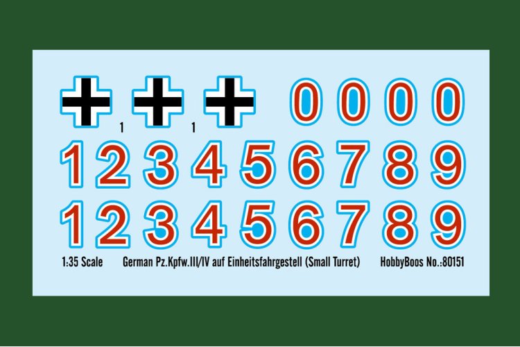 1:35 HobbyBoss 80151 German Pz.Kpfw.III/IV auf Einheitsfahrgestell - Hbs80151 2 - HBS80151