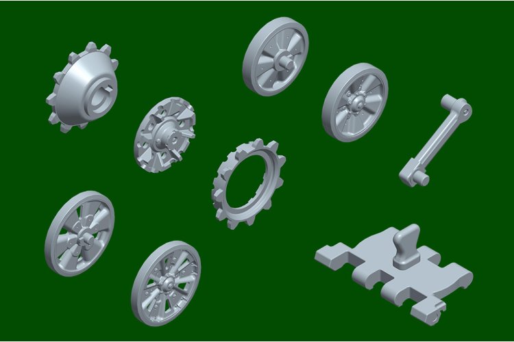 1:35 HobbyBoss 80153 BMD-1 - Sovjet Gepantserd Luchtlandingsgevechtsvoertuig - Hbs80153 8 - HBS80153