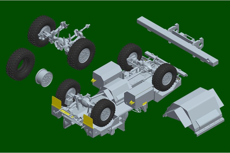 1:35 HobbyBoss 80156 Cougar H A1 4x4 MRAP - Amerikaans Gepantserd Voertuig - Hbs80156 11 - HBS80156