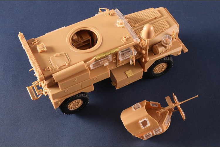 1:35 HobbyBoss 80156 Cougar H A1 4x4 MRAP - Amerikaans Gepantserd Voertuig - Hbs80156 13 - HBS80156