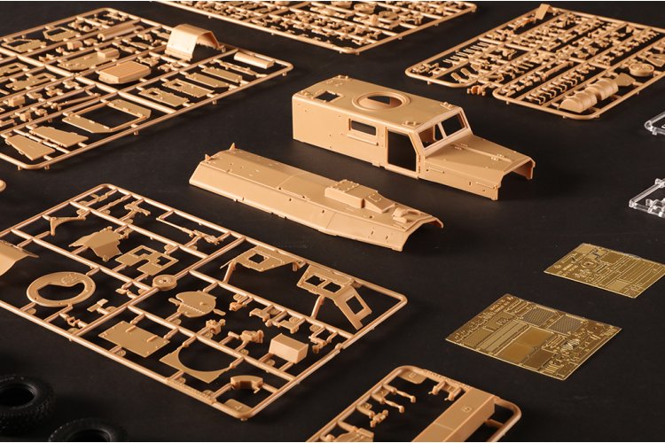 1:35 HobbyBoss 80156 Cougar H A1 4x4 MRAP - Amerikaans Gepantserd Voertuig - Hbs80156 26 - HBS80156