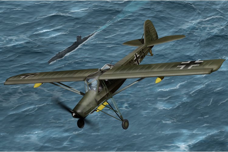 1:35 HobbyBoss 80184 Fieseler Fi-156U Storch - Propeller Aircraft - Hbs80184 1 - HBS80184