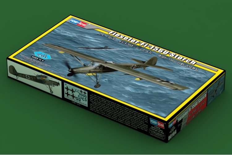 1:35 HobbyBoss 80184 Fieseler Fi-156U Storch - Propeller Aircraft - Hbs80184 2 - HBS80184