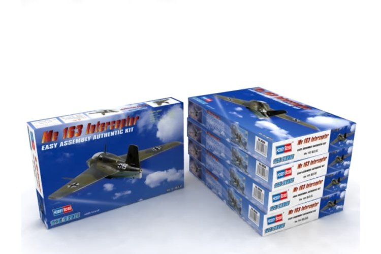 1:72 HobbyBoss 80238 German ME163B-1A "Komet" Fighter Interceptor - Hbs80238 2 1 - HBS80238