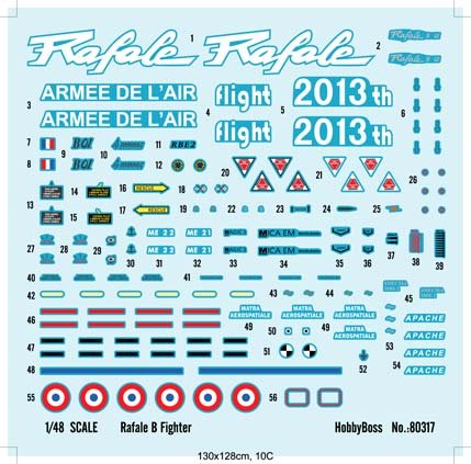 1:48 HobbyBoss 80317 Dassault Rafale B - Franse Straaljager - Hbs80317 3 - HBS80317