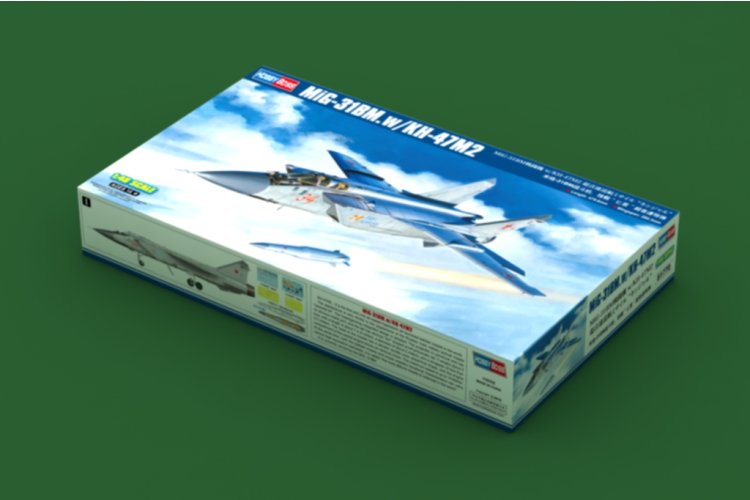 1:48 HobbyBoss 81770 MiG-31BM. w/KH-47M2 - Hbs81770 2 - HBS81770