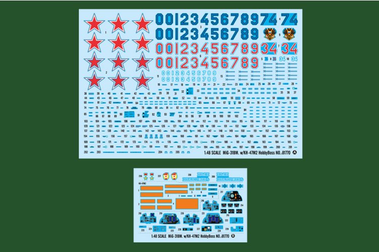1:48 HobbyBoss 81770 MiG-31BM. w/KH-47M2 - Hbs81770 3 - HBS81770