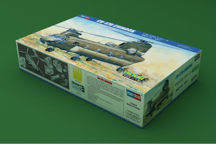 1:48 HobbyBoss 81773 Chinook CH-47D Heli - Hbs81773 1 - HBS81773