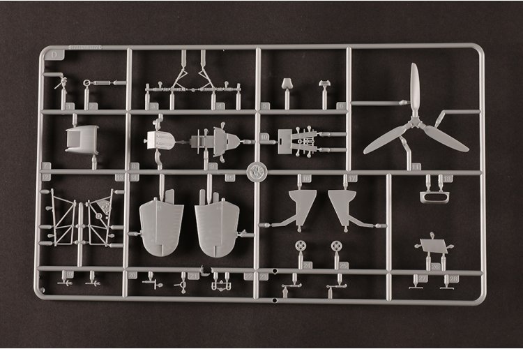 1:48 HobbyBoss 81780 Hawker Hurricane Mk.IId/Trop - Propeller Vliegtuig - Hbs81780 22 - HBS81780