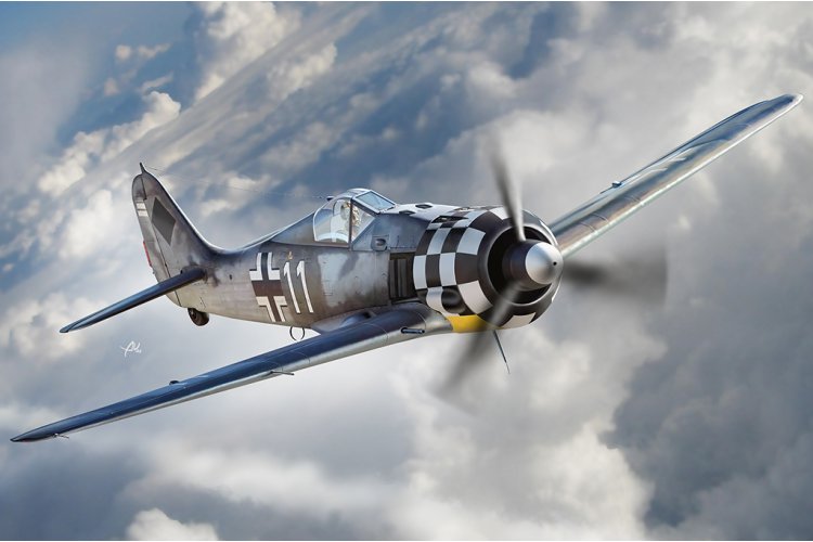 1:48 HobbyBoss 81781 Focke-Wulf Fw 190A-6 WWII - German Fighter Aircraft - Hbs81781 1 - HBS81781