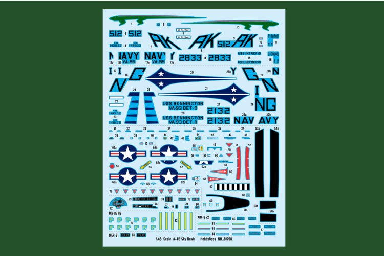 1:48 HobbyBoss 81790 Douglas A-4B Skyhawk - Amerikaanse Straaljager - Hbs81790 3 - HBS81790