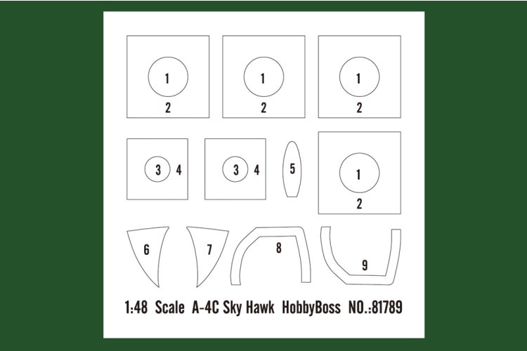 1:48 HobbyBoss 81790 Douglas A-4B Skyhawk - Amerikaanse Straaljager - Hbs81790 4 - HBS81790