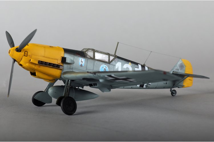 1:48 HobbyBoss 81791 Messerschmitt Bf109E-3 - Propeller Vliegtuig - Hbs81791 14 - HBS81791