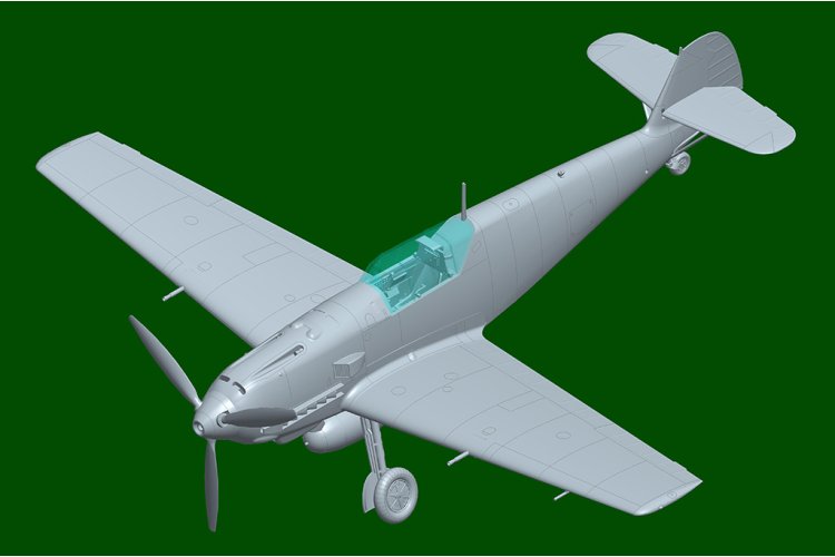 1:48 HobbyBoss 81791 Messerschmitt Bf109E-3 - Propeller Vliegtuig - Hbs81791 5 - HBS81791