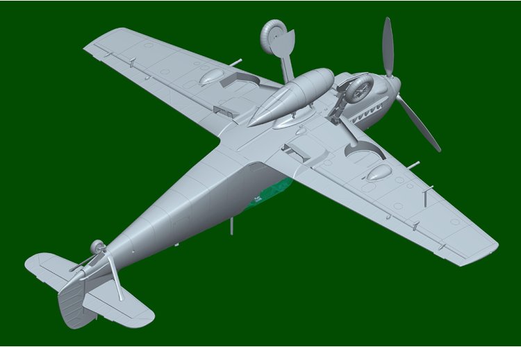 1:48 HobbyBoss 81791 Messerschmitt Bf109E-3 - Propeller Vliegtuig - Hbs81791 7 - HBS81791