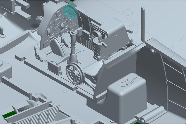 1:48 HobbyBoss 81791 Messerschmitt Bf109E-3 - Propeller Vliegtuig - Hbs81791 8 - HBS81791