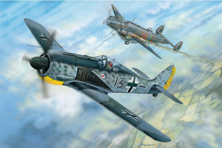 1:18 HobbyBoss 81802 Focke-Wulf FW190A-5 - Hbs81802 1 - HBS81802