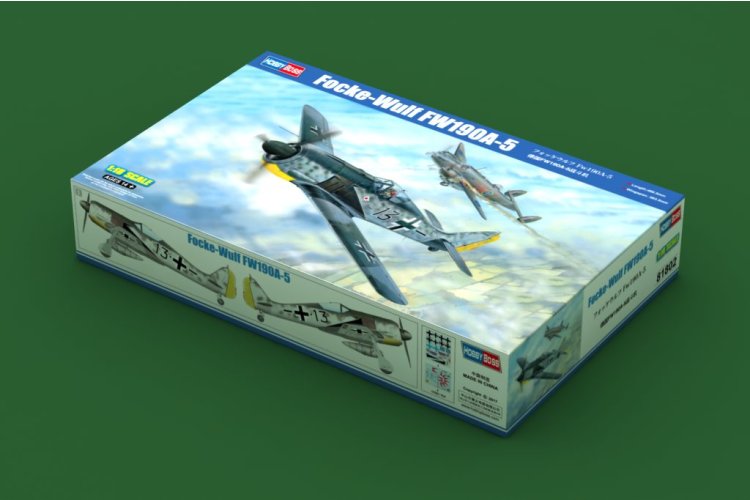 1:18 HobbyBoss 81802 Focke-Wulf FW190A-5 - Hbs81802 2 - HBS81802