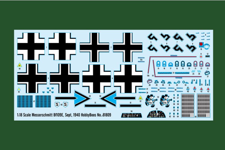 1:18 HobbyBoss 81809 Messerschmitt Bf109E - Sept. 1940 - Hbs81809 3 1 - HBS81809