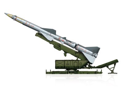 1:72 HobbyBoss 82933 Sam-2 Missile with Launcher Cabin - Hbs82933 1 1 - HBS82933