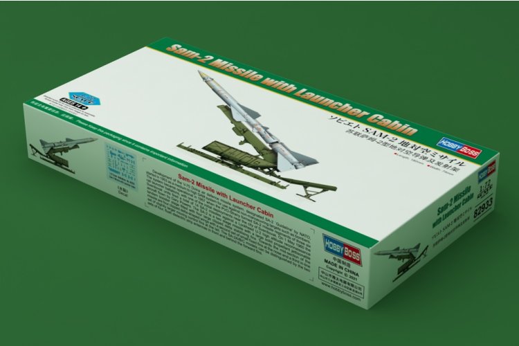 1:72 HobbyBoss 82933 Sam-2 Missile with Launcher Cabin - Hbs82933 2 1 - HBS82933